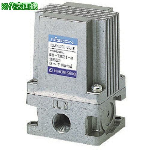 ■日本精器 2方向電磁弁 8A DC24V 7Mシリーズ〔品番:BN7M218F24〕【8387797:0】[送料別途見積り][店頭受取不可] 5,902円