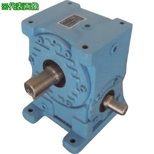 ■マキシンコー 一段ウォーム減速機 入力容量5.84kW〔品番:MABP100R20〕【8483749:0】[法人・事業所限定][外直送元][店頭受取不可]