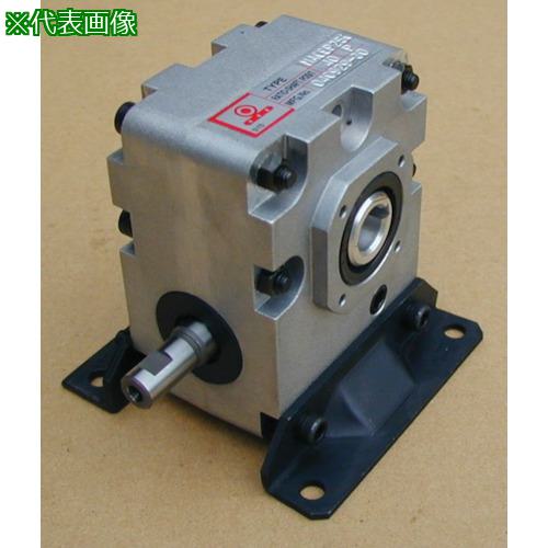 ■マキシンコー 一段ウォーム減速機 入力容量1.27kW〔品番:MAOBP80C60〕【8483935:0】[法人・事業所限定][外直送元][店頭受取不可]