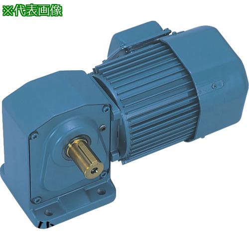 ■シグマー 直交軸脚取付形減速機 三相0.4KW 減速比1/25 ブレーキ付〔品番:TMHLB0425B〕【8484663:0】[法人・事業所限定][外直送元][店頭受取不可]｜ホームセンターバロー　店