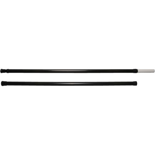 ■光 スチールメッシュ用ポール 黒《4個入》〔品番:MPS2201〕【8487217×4:0】[送料別途見積り][掲外取寄][店頭受取不可]