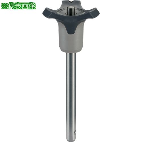 ■HALDER ボールロックピン セルフロッキング グレー ピン径16 ワーク最大厚35〔品番:22370.0367〕【8488433:0】[送料別途見積り][法人・事業所限定][掲外取寄][店頭受取不可]｜ホームセンターバロー　店