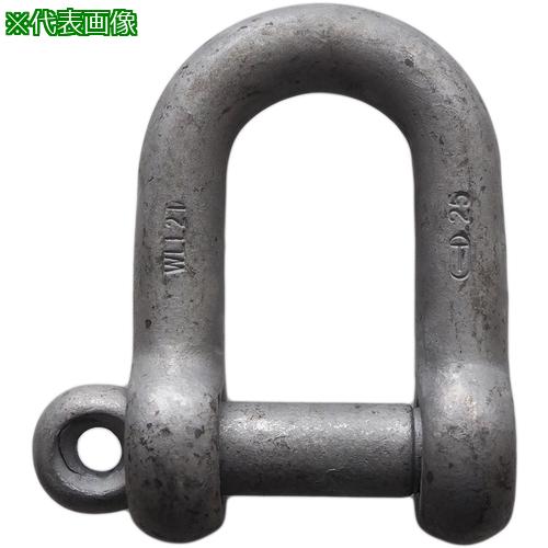 ■TAIYO 捻込シャックル ドブ 38MM(1008851)〔品番:NGS38G〕【8492064:0】[店頭受取不可]
