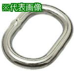 ■水本 リング ステンレス 楕円リンク 線径22mm 内長110mm〔品番:RO22〕【8492401:0】[送料別途見積り][掲外取寄][店頭受取不可]｜ホームセンターバロー　店