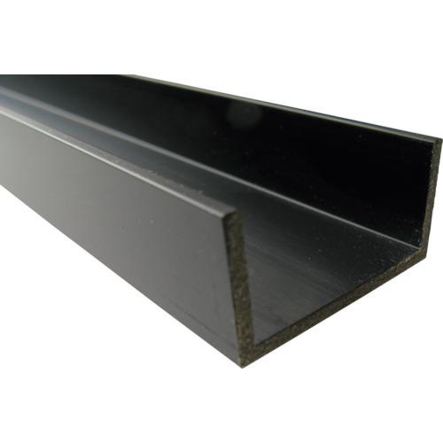 ■アルインコ アルミチャンネル 60X30X3.0 ブラック 4m〔品番:FE110K〕【8494949:0】[送料別途見積り][法人・事業所限定][外直送][店頭受取不可]