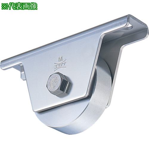■ヨコヅナ ステンレス重量戸車 90mm 平〔品番:JBS0902〕【8496203:0】[送料別途見積り][法人・事業所限定][外直送][店頭受取不可]｜ホームセンターバロー　店