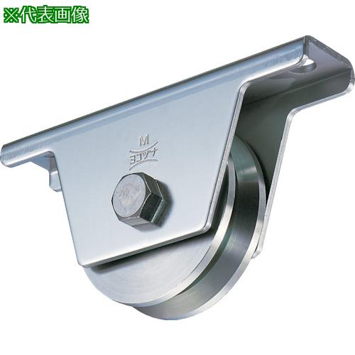 ■ヨコヅナ 440Cベアリング入ステンレス重量戸車 60mm V〔品番:JCS0605〕【8496282:0】[店頭受取不可]｜ホームセンターバロー　店