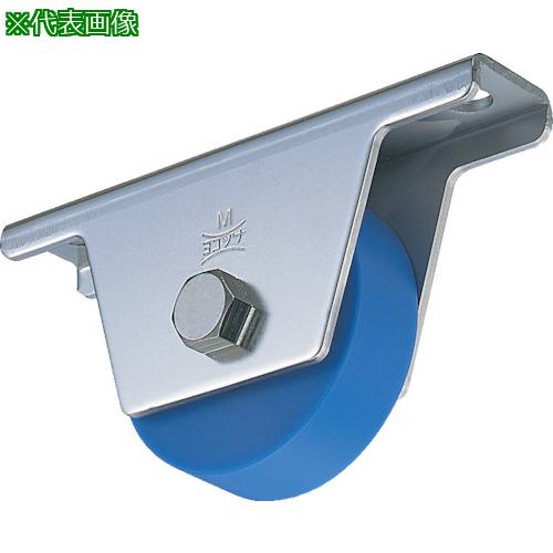■ヨコヅナ MC防音重量戸車 100mm 平〔品番:JMS1002〕【8496496:0】[送料別途見積り][法人・事業所限定][外直送][店頭受取不可]｜ホームセンターバロー　店