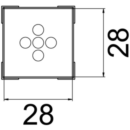 ■白光 ノズル BGA 27mmX27mm〔品番:A1475〕【8497454:0】[送料別途見積り][掲外取寄][店頭受取不可]