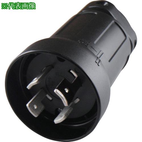 ■アメリカン電機 引掛形 プラカバープラグ 接地3P60A250V〔品番:4622E〕【8501141:0】[送料別途見積り][掲外取寄][店頭受取不可]