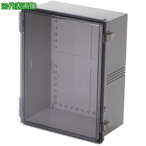 ■タカチ 防水・防塵ボックス 透明/ホワイトグレー 350×450×201〔品番:BCAP354520T〕【8502705:0】[法人・事業所限定][外直送元][店頭受取不可]