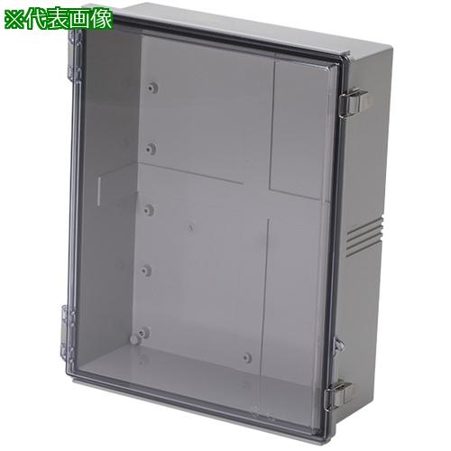 ■タカチ 防水・防塵ボックス 透明/ホワイトグレー 400×500×160〔品番:BCAP405016T〕【8502707:0】[法人・事業所限定][外直送元][店頭受取不可]