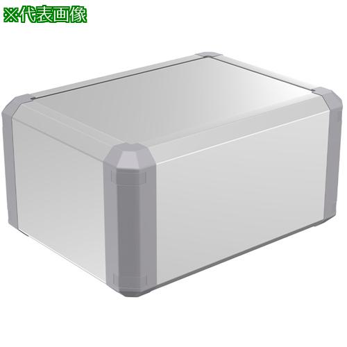 ■タカチ アルミボックス W200×H100.4×D150 シルバー/グレー〔品番:FC102015GS〕【8502831:0】[法人・事業所限定][外直送元][店頭受取不可]