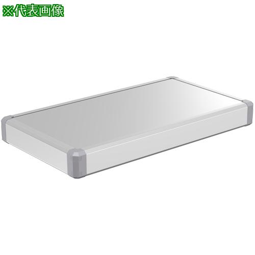 ■タカチ アルミボックス W340×H37.9×D190 シルバー/グレー〔品番:FC43419GS〕【8502914:0】[法人・事業所限定][外直送元][店頭受取不可]