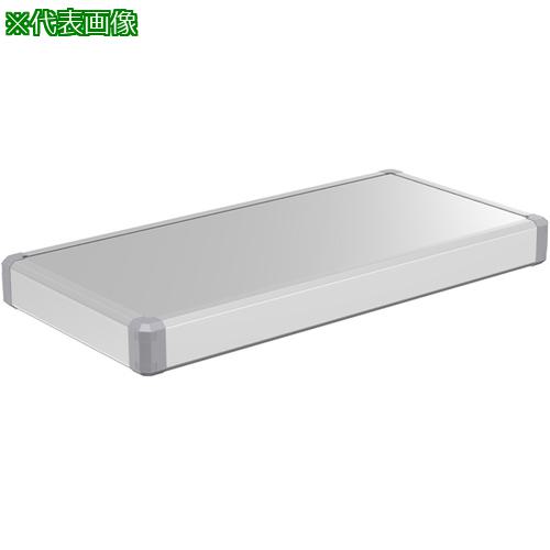 ■タカチ アルミボックス W390×H37.9×D190 シルバー/グレー〔品番:FC43919GS〕【8502917:0】[法人・事業所限定][外直送元][店頭受取不可]