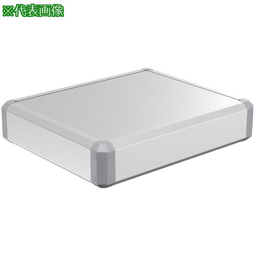 ■タカチ アルミボックス W300×H62.9×D250 シルバー/グレー〔品番:FC63025GS〕【8502963:0】[法人・事業所限定][外直送元][店頭受取不可]