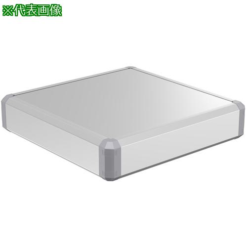 ■タカチ アルミボックス W300×H62.9×D300 シルバー/グレー〔品番:FC63030GS〕【8502964:0】[法人・事業所限定][外直送元][店頭受取不可]