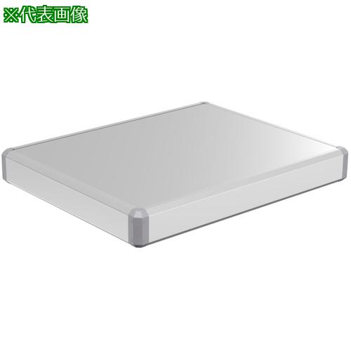 ■タカチ アルミボックス W500×H62.9×D400 シルバー/グレー〔品番:FC65040GS〕【8502974:0】[法人・事業所限定][外直送元][店頭受取不可]