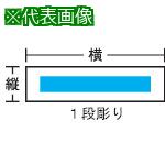 ■IM アクリル銘板(別作)1段彫り 縦63×横400mm×5t〔品番:T564A〕【8503750:0】[送料別途見積り][掲外取寄][店頭受取不可]
