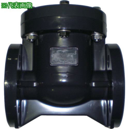 ■エスロン スイングチャッキ弁 PVC/EPDM JIS10Kフランジ50A〔品番:SCV50〕【8506443:0】[送料別途見積り][法人・事業所限定][外直送][店頭受取不可]