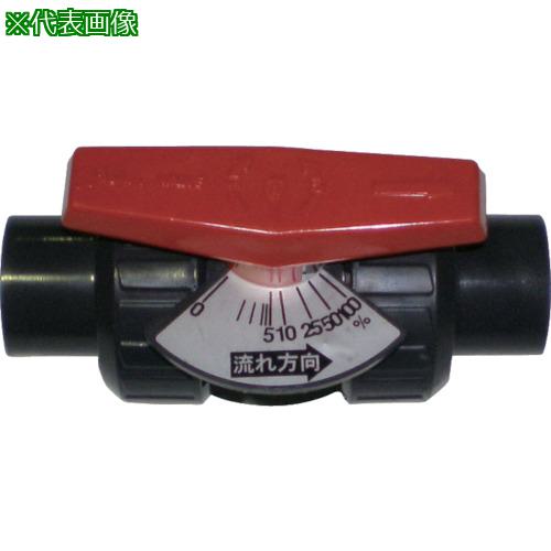 ■エスロン YPボール弁 PVC/EPDM TS式 32A〔品番:YB3SB〕【8506905:0】[送料別途見積り][法人・事業所限定][外直送][店頭受取不可]｜ホームセンターバロー　店