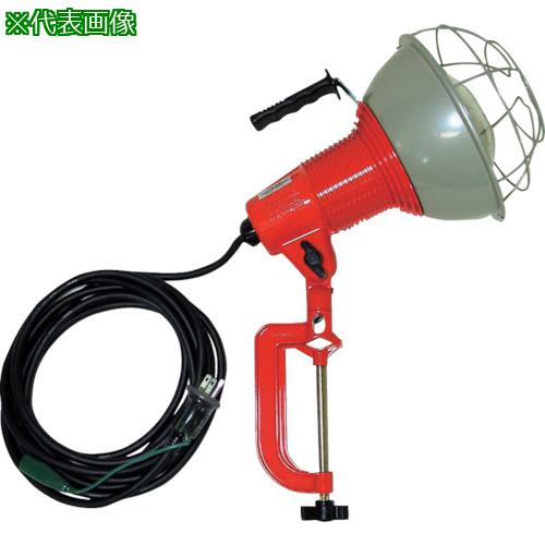 ■ハタヤ 防雨型作業灯 リフレクターランプ300W 100V接地付10m バイス付〔品番:RG310K〕【8513909:0】[送料別途見積り][掲外取寄][店頭受取不可]