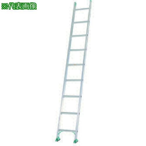 ■アルインコ 一連梯子 3.86m 最大使用質量100kg〔品番:AX37SE〕【8514731:0】[法人・事業所限定][外直送元][店頭受取不可]