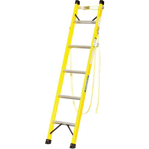 ■PiCa FRP製1連はしご FRP-1L型 ポールグリップ付き 1.8m〔品番:FRP1L18G〕【8514746:0】[送料別途見積り][法人・事業所限定][直送][店頭受取不可]｜ホームセンターバロー　店