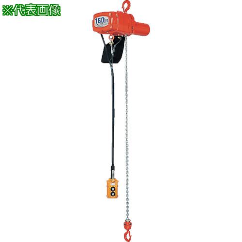 ■象印 単相200V電気トロリ結合式小型電気チェーンブロック(1速型)100KG・3M (αHM-01 3m)〔品番:AHMK1030〕【8515726:0】[送料別途見積り][法人・事業所限定][外直送][店頭受取不可]