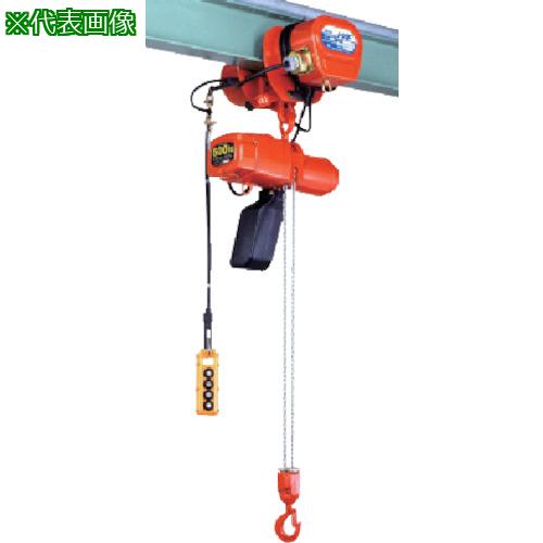 ■象印 単相100V電気トロリ結合式小型電気チェーンブロック(2速型)490KG・3M (αSBM-049 3m)〔品番:ASBMK4930〕【8515751:0】[送料別途見積り][法人・事業所限定][外直送][店頭受取不可]｜ホームセンターバロー　店