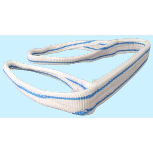 ■TESAC 耐化学薬品用スリング(JIS2等級・両端アイ形)50mm幅&times;5.5m〔品番:PP2E50X5.5〕【8518244:0】[送料別途見積り][法人・事業所限定][掲外取寄][店頭受取不可]｜ホームセンターバロー　店