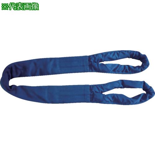 ■TESAC ブルースリングソフトE形(両端アイタイプ)8t用&times;2.5m(JIS規格品)〔品番:TBSE8TX2.5M〕【8519215:0】[送料別途見積り][法人・事業所限定][掲外取寄][店頭受取不可]｜ホームセンターバロー　店