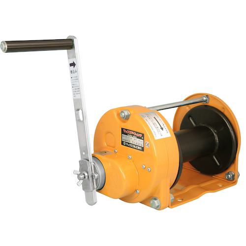 ■MAXPULL 手動ウインチ(ストッパー内蔵式)〔品番:GM10SI〕【8519728:0】[送料別途見積り][法人・事業所限定][外直送][店頭受取不可]｜ホームセンターバロー　店