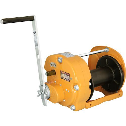 ■MAXPULL 逆回転式手動ウインチ〔品番:GM20LUSI〕【8519739:0】[送料別途見積り][法人・事業所限定][外直送][店頭受取不可]