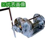 ■MAXPULL 手動ウインチ(溶融亜鉛メッキ付きストッパー内蔵式)〔品番:GM30GSSI〕【8519746:0】[送料別途見積り][法人・事業所限定][外直送][店頭受取不可]