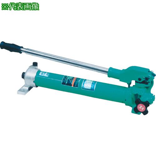 ■OJ 手動油圧ポンプ足踏式〔品番:FP0.5〕【8520071:0】[送料別途見積り][法人・事業所限定][外直送][店頭受取不可]｜ホームセンターバロー　店