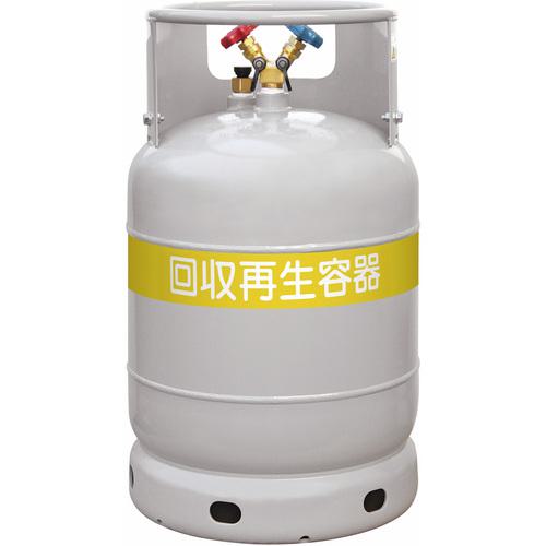 ■Asada フロン回収ボンベ フロートセンサー付 40L 1/4〔品番:TF130〕【8520990:0】[送料別途見積り][法人・事業所限定][直送][店頭受取不可]