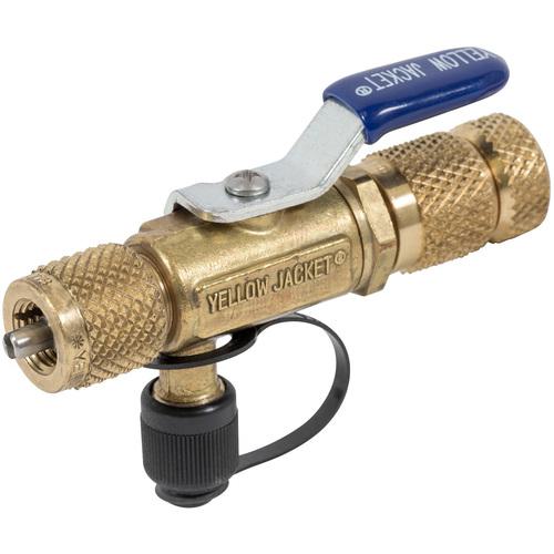 ■Asada 1/4 クイックチャージングバルブA〔品番:Y18975〕【8521074:0】[送料別途見積り][掲外取寄][店頭受取不可]