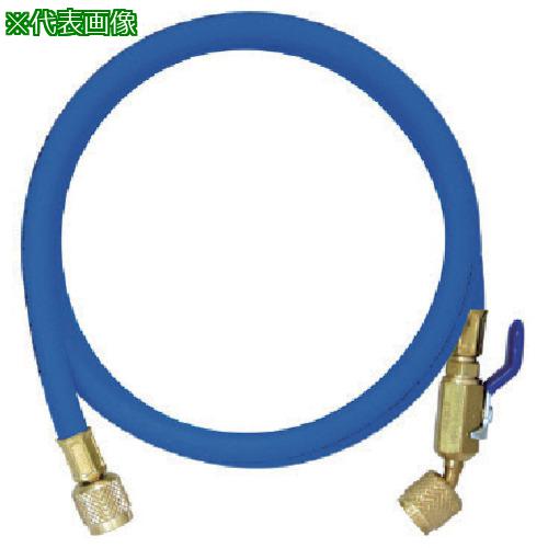 ■Asada R410A用チャージングホースプラス2 ボールバルブ付 92cm 青〔品番:Y29203〕【8521161:0】[送料別途見積り][掲外取寄][店頭受取不可]
