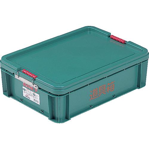 ■サンコー 道具箱 202855 中 緑〔品番:202855GR01〕【8521362:0】[送料別途見積り][法人・事業所限定][外直送][店頭受取不可]