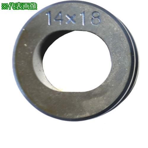 ■西田 P18用長穴刃物14×18 メス〔品番:P18LD14〕【8522446:0】[送料別途見積り][法人・事業所限定][外直送][店頭受取不可]