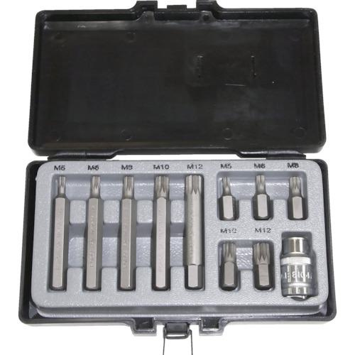 ■HASCO XZNスプラインビット10個セット〔品番:HAP1395〕【8535930:0】[送料別途見積り][掲外取寄][店頭受取不可]｜ホームセンターバロー　店