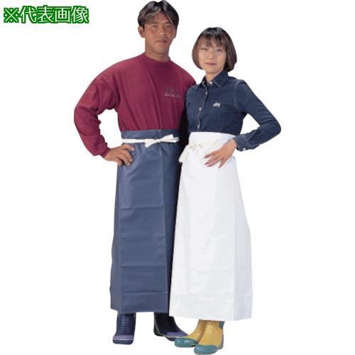 ■川西 抗菌ビニロン腰下前掛 白 Mサイズ《10枚入》〔品番:4040WM〕【8537678×10:0】[送料別途見積り][掲外取寄][店頭受取不可]