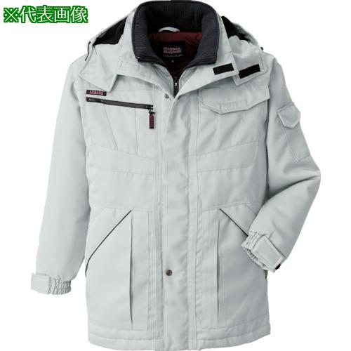 ■コーコス 防寒コートA-2766 3 シルバーG6L〔品番:A276636L〕【8541230:0】[送料別途見積り][掲外取寄][店頭受取不可]