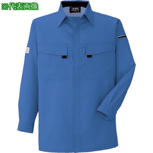 ■コーコス 長袖シャツA-3368 6 ブルー SS〔品番:A33686SS〕【8541600:0】[送料別途見積り][掲外取寄][店頭受取不可]