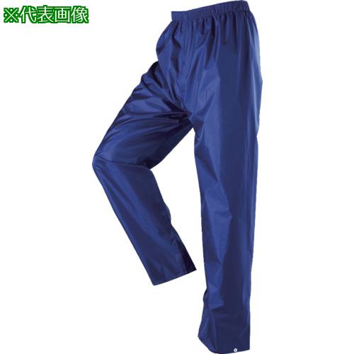 ■川西 メッシュ付レインパンツ ネイビー LLサイズ《5本入》〔品番:3950NBLL〕【8545579×5:0】[送料別途見積り][掲外取寄][店頭受取不可]