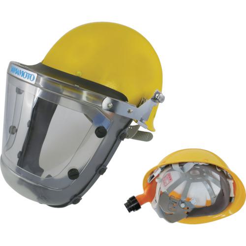 ■YAMAMOTO 電動ファン付呼吸用保護具パーツ フェイスシールド ヘルメット付き〔品番:KF10H1SOZ〕【8547281:0】[送料別途見積り][掲外取寄][店頭受取不可]｜ホームセンターバロー　店