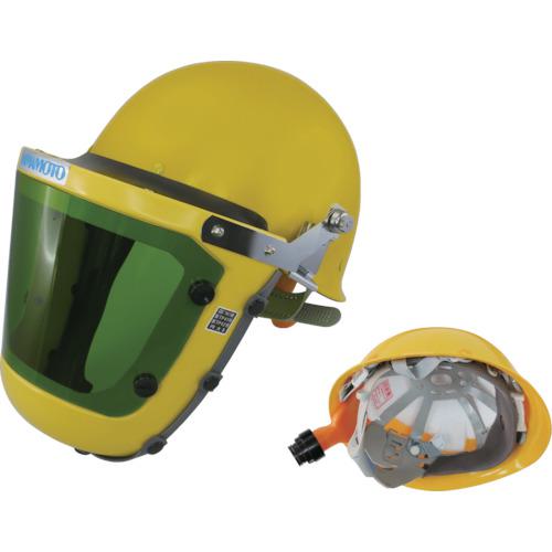 ■YAMAMOTO 電動ファンパーツ フェイスシールド 遮光レンズ#1.7 ヘルメット付〔品番:KF10W2SOZ〕【8547283:0】[送料別途見積り][掲外取寄][店頭受取不可]｜ホームセンターバロー　店
