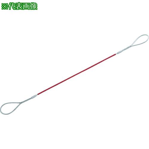 ■TRUSCO Wスリング Aタイプ カラー被覆付 6mmX3.0m〔品番:GRC6S3〕【8550549:0】[店頭受取不可]