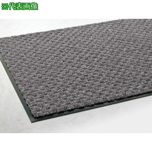 ■テラモト 屋内マット ハイペアロン モスグレー 900&times;1500mm〔品番:MR0380465〕【8551104:0】[店頭受取不可]｜ホームセンターバロー　店
